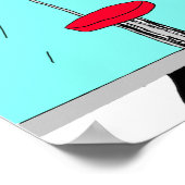 Couple Holding hand renostalgische binaire vaten d Poster (Hoek)