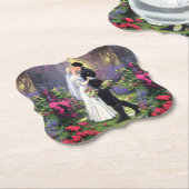 Couple in The Park-56476 Kartonnen Onderzetters (Gekanteld)