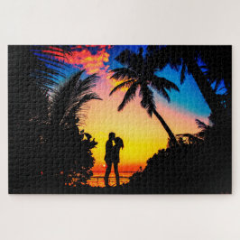 Couple Kissing Legpuzzel