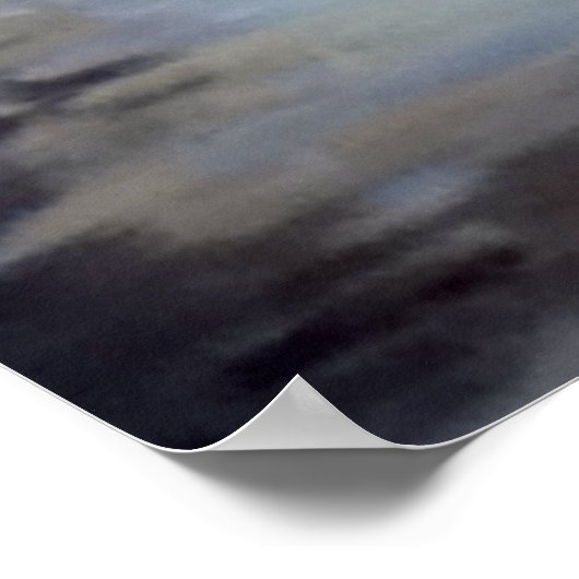  Couple met Umbrella en Dog Poster Print (Hoek)