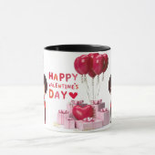 Couple mug, coffee mug for Valentine's Day gift Mok (Midden)