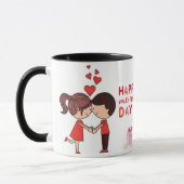 Couple mug, coffee mug for Valentine's Day gift Mok (Links)