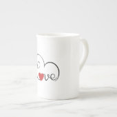 Couple Mug Porselein Kop (Voorkant rechts)