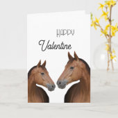 Couple of horses kaart (Gele Bloem)