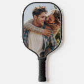 Couple Photo Your Own Two Image Double Side Pickleball Paddle (Voorkant)