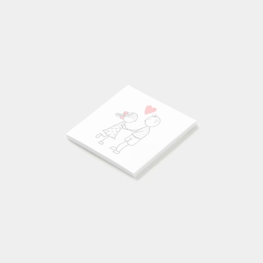 Couple Post-it® Notes (Schuin)