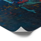 Couple Riding, 1906, door Wassily Kandinsky Poster (Hoek)