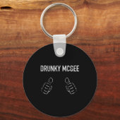 Couple St Patricks Day Shirts Men Women Im Drunky  Sleutelhanger (Voorkant)