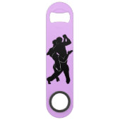 Couple Tango Dancer Bar Key - Kleuren kiezen Speed Flessenopener (Achterkant)