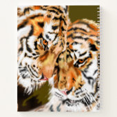 Couple Tiger Notitieboek (Achterkant)