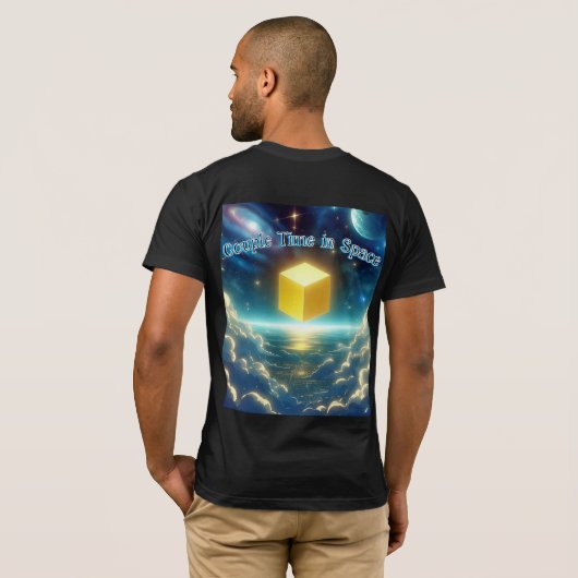 Couple Time in Space T-shirt (Achterkant volledig)