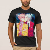 Couple Time in Space T-shirt (Voorkant)