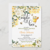 Couple to Bee Engagement Shower Invitation Kaart (Voorkant)