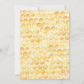 Couple to Bee Engagement Shower Invitation Kaart (Achterkant)