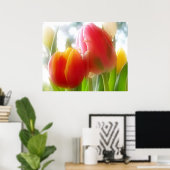 couple tulips print & poster (Thuiskantoor)
