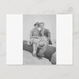 Couple uit 1930 briefkaart