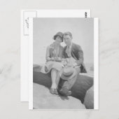 Couple uit 1930 briefkaart (Voorkant / Achterkant)