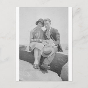 Couple uit 1930 briefkaart