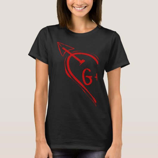 Couple Valentine Heart for Her G 2023 Happy Valent T-shirt (Voorkant)