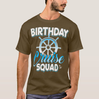 Couple van de Birthday Cruise Squad Vacation Trip  T-shirt