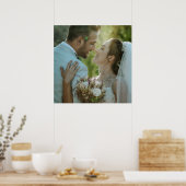 Couple Wedding Image Poster Personalized Love Deco (Keuken)
