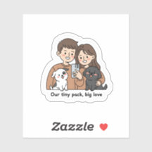 Couple with Pets – Our Tiny Pack Big Love 