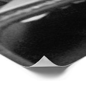 Coupled sitting together in a restaurant flirting  poster (Hoek)