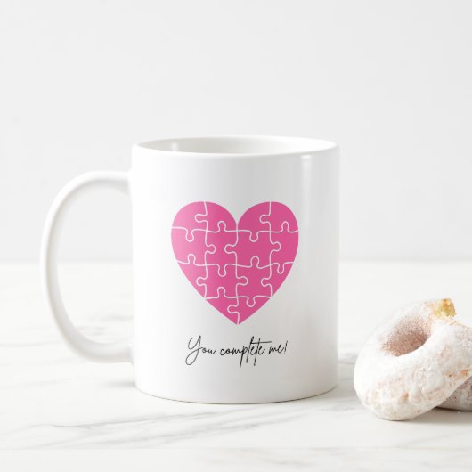 Couples Anniversaries Valentine's Day Love Gift Koffiemok (Met donut)