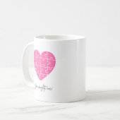 Couples Anniversaries Valentine's Day Love Gift Koffiemok (Voorkant links)