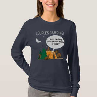 Couples Camping Funny Camper T-shirt