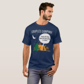 Couples Camping Funny Camper T-shirt (Voorkant volledig)