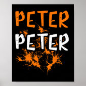Couples Costume Peter Pumpkin Eater Splash alowe Poster (Voorkant)