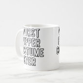 Couples Halloween Slechtste Peper Ooit Koffiemok (Voorkant links)