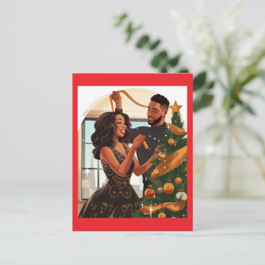 COUPLES HOLIDAY #1 Postcard Briefkaart (Staand voorkant)