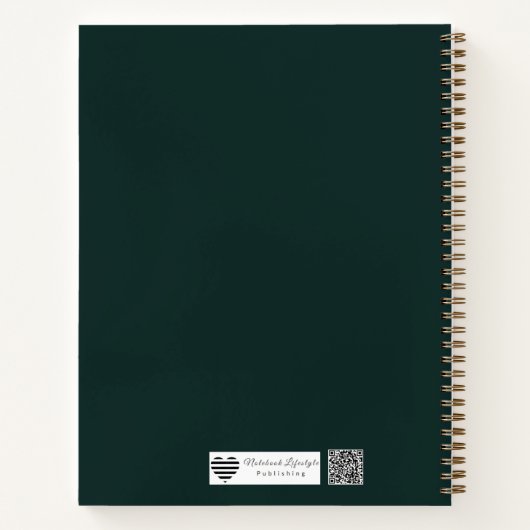 Couple's Interlocking Circle Notitieboek (Achterkant)