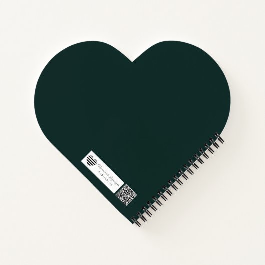 Couple's Interlocking Circle Notitieboek (Achterkant)