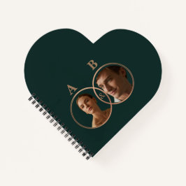 Couple's Interlocking Circle Notitieboek