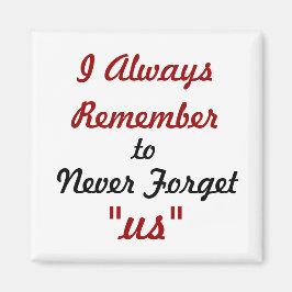 Couple's Koelkast Magnet over Liefde