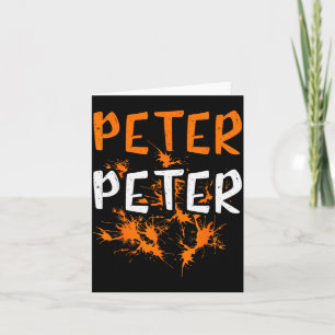 Couples kostuum Peter Pumpkin Eater Splash Hallowe Kaart