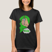 Couples Matching Best Buds Weed Funny Joint Stoner T-shirt (Voorkant)