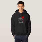 Couples Matching My Heart Belong to Sarah My Love Hoodie (Voorkant volledig)