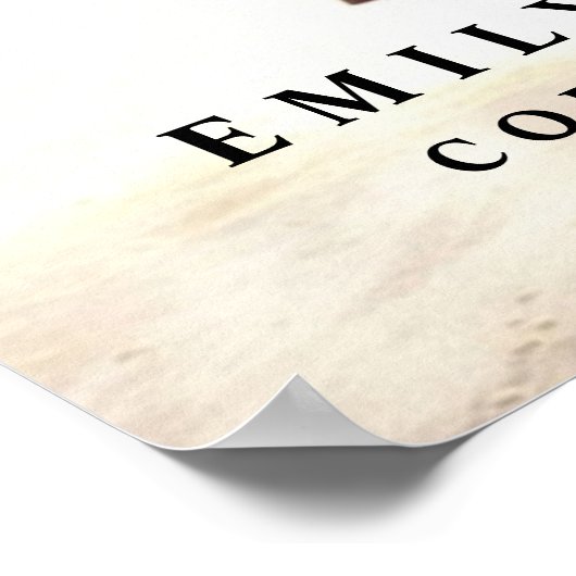 Couple's Shower Top Welkom Digitaal of Poster (Hoek)