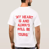 Couples T-shirt (Achterkant)