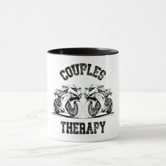 Couples Therapie Motorfiets Mok (Midden)