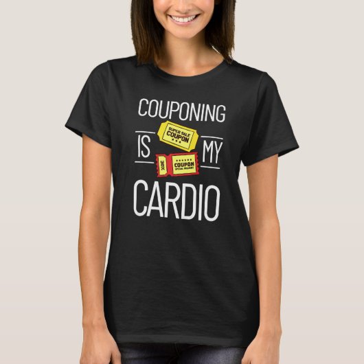 Coupon Couponing Beginner Codes Organisator Coupon T-shirt (Voorkant)