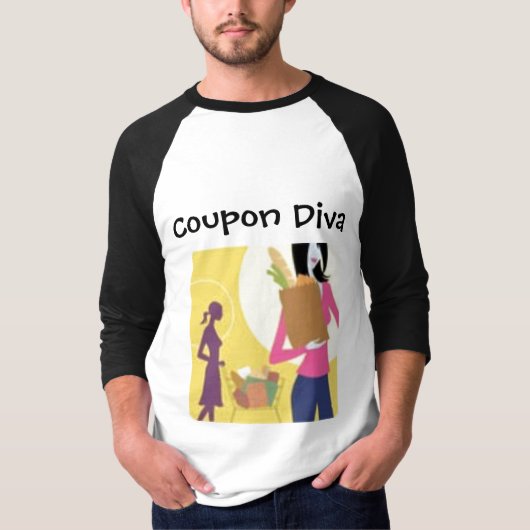 Coupon Diva T-shirt (Voorkant)