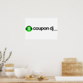 coupon dj poster (Keuken)
