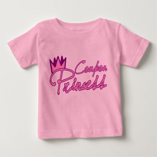 Coupon Princess Baby Shirt (Voorkant)