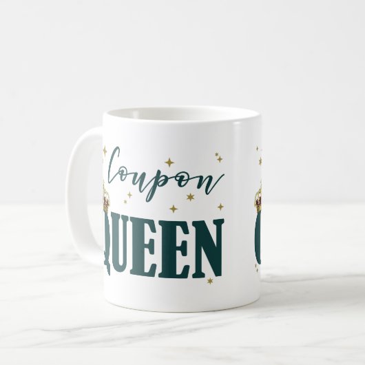 COUPON QUEEN KOFFIEMOK (Voorkant links)