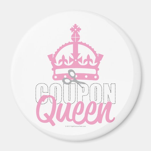 Coupon Queen Magneet (Voorkant)